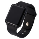 Fashion Sport Digital Watch Women Men Square LED Watches Silicone Belt Electronic Women Digital Watches Clock Montre Femme