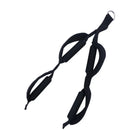 Tricep Pull Down Rope Cable Attachment With 2 Sets Of Handles Neoprene Pads For Home Gym Workout