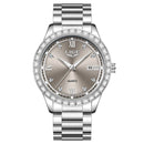 LIGE 2025 New Men Watch Stainless Steel Business Luxury Waterproof Luminous Date Quartz Wristwatches For Men Relogios Masculino