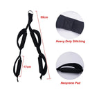 Tricep Pull Down Rope Cable Attachment With 2 Sets Of Handles Neoprene Pads For Home Gym Workout