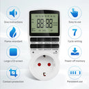 Digital Timer Switch EU Programmable Electronic Timing Socket US UK FR AU Plug Outlet Kitchen Appliance Time Control Day/Hour