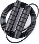 2.8/3m Ropes To Jump Crossfit Portable Fitness Equipment Aerobics Fast Steel Wire Jump Rope Boxing Yoga for Woman Man WeightLoss