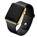 Fashion Sport Digital Watch Women Men Square LED Watches Silicone Belt Electronic Women Digital Watches Clock Montre Femme