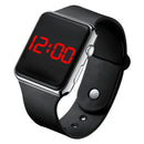 Fashion Sport Digital Watch Women Men Square LED Watches Silicone Belt Electronic Women Digital Watches Clock Montre Femme