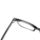 Kachawoo anti blue light glasses TR90 acetate men square glasses frame for women trend Koren style unisex transparent grey