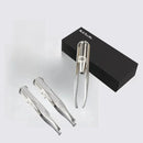 Portable Stainless Steel Led Make Up LED Light Eyelash Eyebrow Clip Tweezer Set Smart Design Hair Remove Tweezer Makeup Tool
