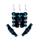 New USB Rechargeable EMS Muscle Stimulator ABS Arm 3 IN 1 Trainer Smart Wireless Fitness Abdominal Training Electric Body Slim