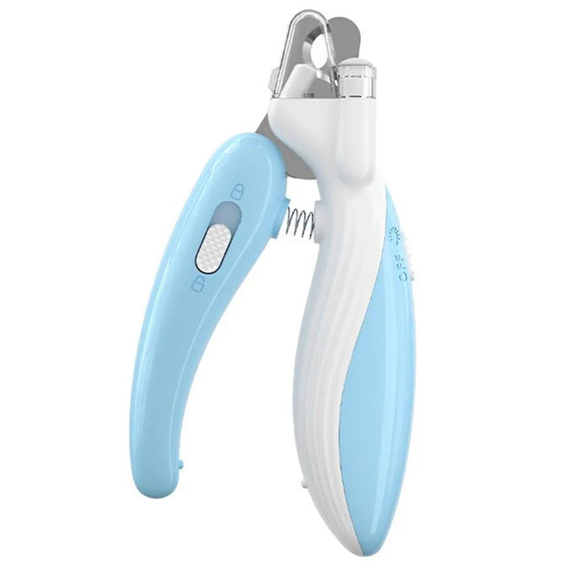 Pet Nail Clippers Cat Dog Nail Trimmer Labor Saving Nail Clipper With Led Light Electric Nail Grinder Dog Grooming Supplies