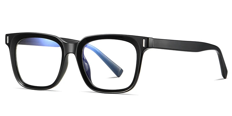 Kachawoo anti blue light glasses TR90 acetate men square glasses frame for women trend Koren style unisex transparent grey
