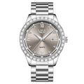 LIGE 2025 New Men Watch Stainless Steel Business Luxury Waterproof Luminous Date Quartz Wristwatches For Men Relogios Masculino