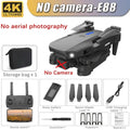New E88 Pro Wifi Fpv Drone With Hd 4K 1080P Wide Angle Camera Height Control Rc Foldable Quadcopter Helicopter Toy For Gift
