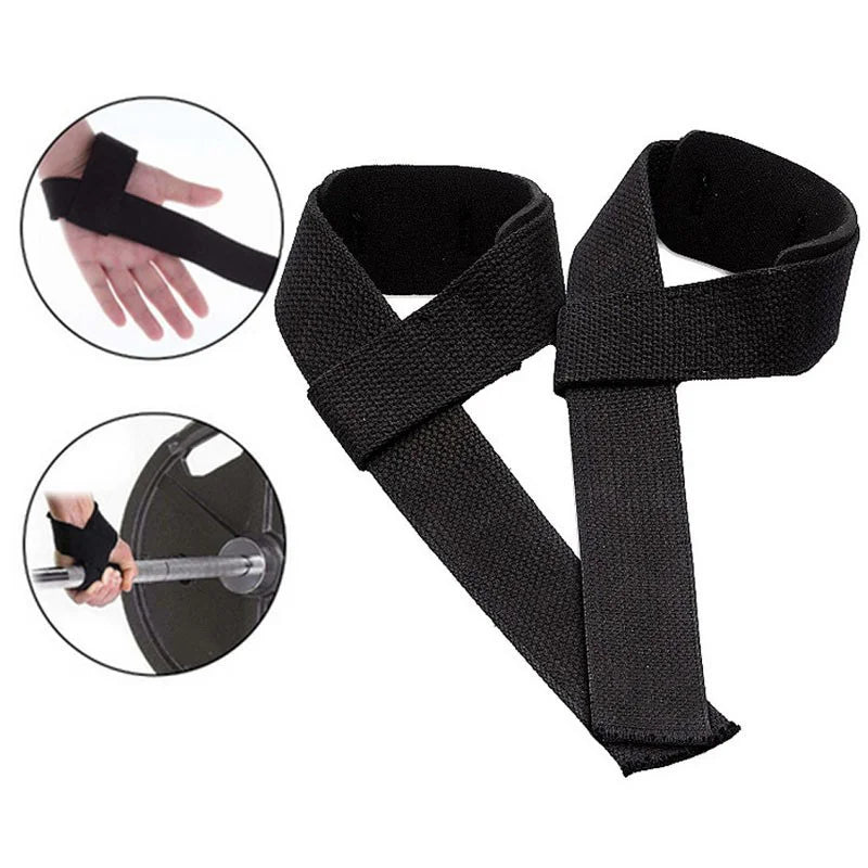 Weightlifting Wrist Straps Strength Training Adjustable Non-slip Gym Fitness Lifting Strap Wrist Support Sports Grip Band