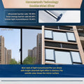 One-Way Perspective Window Film Household Insulating Glass Film 99% Uv for Windows, Balcony, Privacy Protection Mirror Reflective Glass Sticker