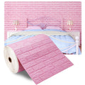 70cmx2m Meter Foam 3D Wall Stickers Self Adhesive Panel Home Decor Living Room Bedroom House Decoration Bathroom Brick Wallpaper