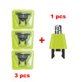 Electric Trimmer Shaver Replacement Kit for OneBlade Compatible with QP2520 QP2530 QP2630 QP6510 QP6520 QP2523 - New Model