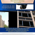 One-Way Perspective Window Film Household Insulating Glass Film 99% Uv for Windows, Balcony, Privacy Protection Mirror Reflective Glass Sticker