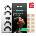 MINISO Sport Nasal Strips Magnetic Nasal Breathing Dilator Kits Increase Air Intake Sleeping Nose Breathe Strips Nasal Dilators