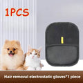Animal Hair Remover Glove Pet Anti-static Removal Household Sofa Clothes Brush Double-sided Adhesive Hair Cat and Dog Hair Care