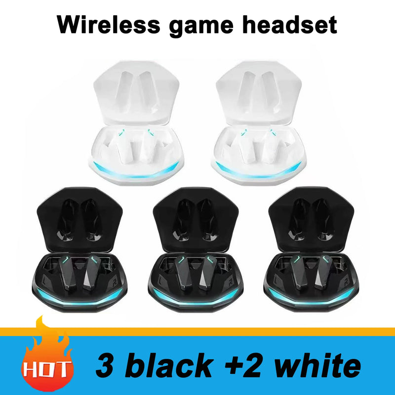 GM2 Pro Bluetooth 5.3 Earphones Sports Headset Wireless In-Ear Gaming Low Latency Dual Mode Music Headphones New