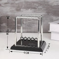Christmas plastic Newton's bump balls, stress-relief pendulum floats, toys, office decor, creative gifts