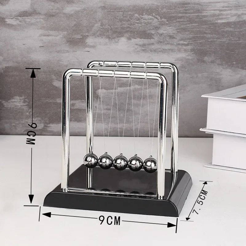 Christmas plastic Newton's bump balls, stress-relief pendulum floats, toys, office decor, creative gifts