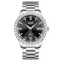 LIGE 2025 New Men Watch Stainless Steel Business Luxury Waterproof Luminous Date Quartz Wristwatches For Men Relogios Masculino